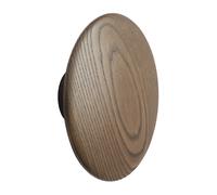 Muuto Dots wood hook dark stained brown Ø17 cm