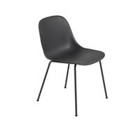 Muuto Fiber Side Chair Black-Anthracite (plastic)