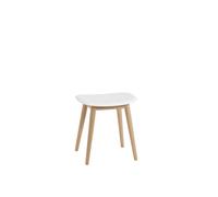 Muuto Fiber Stool w. Wood Base White/ Oak