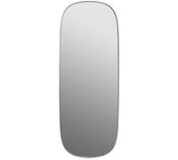 Muuto - Framed Mirror 118 cm, Taupe - Clear