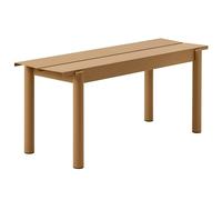 Muuto Linear Steel Bench 110x34 cm Burnt Orange