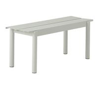 Muuto Linear steel bench 110 cm Grey (RAL 7044)