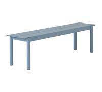Muuto - Linear Bench Steel 170 cm, Pale Blue - Pale Blue
