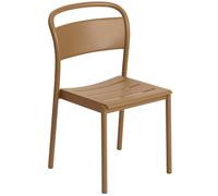 Muuto Linear Steel Dining Chair Burnt Orange