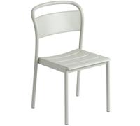 Muuto Linear steel side chair Grey (RAL 7044)