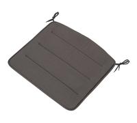 Muuto - Linear Seat Pad For Lounge Chair, Dark Grey - Dark Grey
