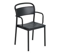 Linear Steel Armchair Outdoor Muuto Grey SINGLE PIECES