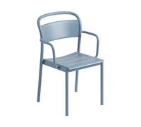 Muuto Linear steel armchair Pale blue
