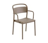 Muuto Linear steel armchair Taupe