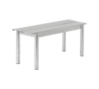 Muuto Linear steel bench 110 cm Warm galvanized steel
