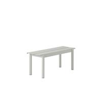 Muuto Linear Steel Bench 110 X 34 cm Gray
