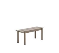 Muuto Linear Steel Bench 110 x 34 cm Taupe