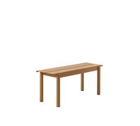 Muuto Linear Steel Bench 110x34 cm Burnt Orange