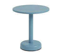 Muuto Linear Steel coffee table Pale blue, Ø42x47 cm