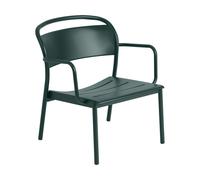 Muuto Linear Steel Armchair Dark Green