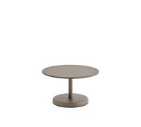 Muuto Linear Steel Outdoor Coffee Table Ø70 Taupe