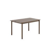 Muuto Linear Steel Table 140x75 cm Taupe