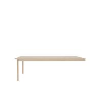 Muuto Linear System End Module table Oak veener-oak 240x142 cm