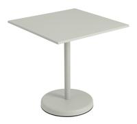 Muuto - Linear Table Steel 70x70 cm, Grey - Grey