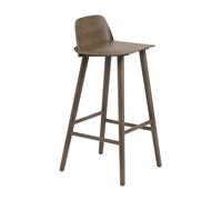 Muuto Nerd Barstool Stained dark brown
