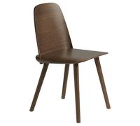 Muuto - Nerd Chair, Dark Stained Oak - Dark Stained Oak
