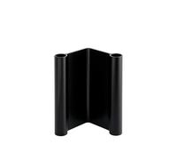 Pair Candleholder Candleholder Muuto W 10 x H 18 cm / Black - 5713292852275
