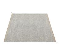 Muuto - Ply Wool Rug 240x240 cm, Black / White - Black