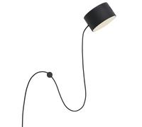 Muuto - Post Wall Lamp, Black - Black