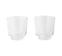 Muuto Raise glass 20 cl 2-pack Clear