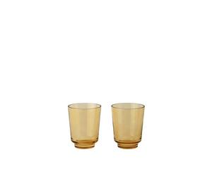 Muuto Raise Glass Set of 2 30 Cl Burnt Orange
