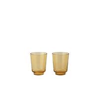 Muuto Raise glass 30 cl 2-pack Burnt orange