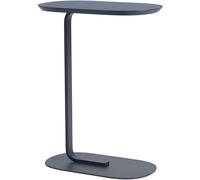 Muuto - Relate Side Table 73,5 cm, Blue-grey - Blue Grey