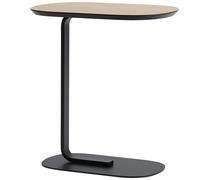 Muuto - Relate Side Table, Oak / Black - Black