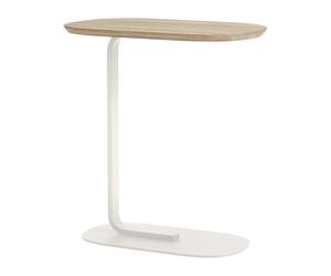 Muuto Relate sidetable 60,5 cm Oak - off white