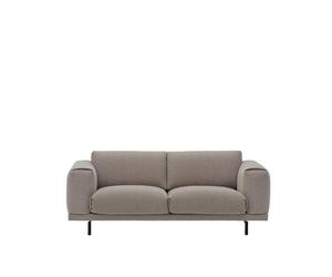 Muuto Rest 2-Seater Sofa Hearth 6/ Black