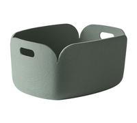 Muuto - Restore Basket L, Dusty Green - Dusty Green