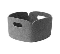 Muuto Restore storage basket 28x28 cm Grey mélange