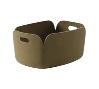 Muuto Restore storage basket Brown Green