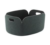 Muuto Restore storage basket Dark green
