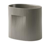 Muuto Ridge flower pot 24 cm Taupe