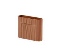 Muuto Ridge Vase Terracotta H16.5 cm