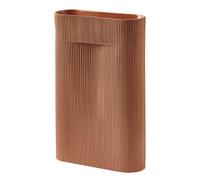 Ridge Vase H48,5 Terracotta Muuto - 5713294320840