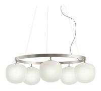 Muuto Rime Chandelier Aluminum Gray