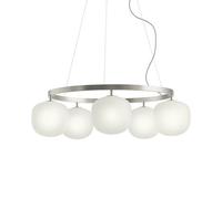 Muuto Rime Chandelier Aluminum Gray