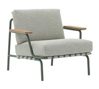 Muuto - Settle Lounge Chair, Dark Green - Dark Green