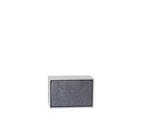Muuto Stacked Bookcase System Acoustic Panel Large Gray Mélange
