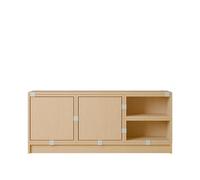 Muuto Stacked Hallway Shelving Configuration 2 Oak