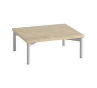 Muuto Stacked storage system podium tube base 43.5x35 cm Oak-grey