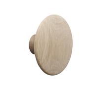 Muuto - Dots Hook Wood Ø13 cm, Oak - Oak