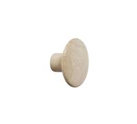 Muuto - Dots Hook Wood Ø9 cm, Oak - Oak